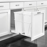 Rev-A-Shelf 27-Quart Plastic Pull Out Trash Can