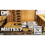 1639 lbs. Payload Capacity 4.5 ft. x 7.5 ft. Galvanized Steel Utility Trailer Kit with Bed Tilt and Collapsing Ends - Super Arbor