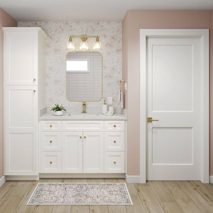 Shaker Full Overlay 24 in. W x 12 in. D x 42 in. H Plywood Assembled Wall Kitchen Cabinet in Linen White