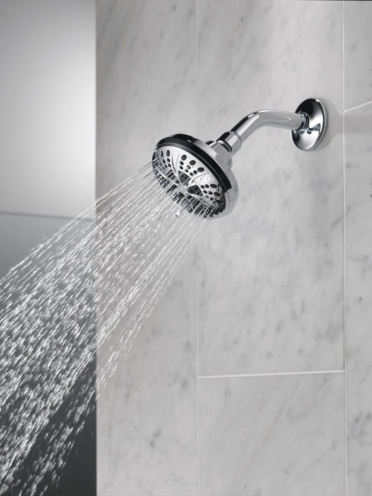 Delta Universal Showering Components Chrome 6-Spray Shower Head 2.5-GPM (9.5-LPM)