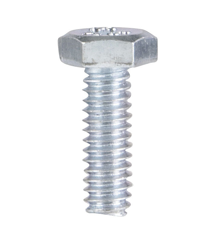 Hillman 1/4 in. Diameter x 3/4 in. Length Zinc-Plated Steel Hex Bolt, 100-Pack