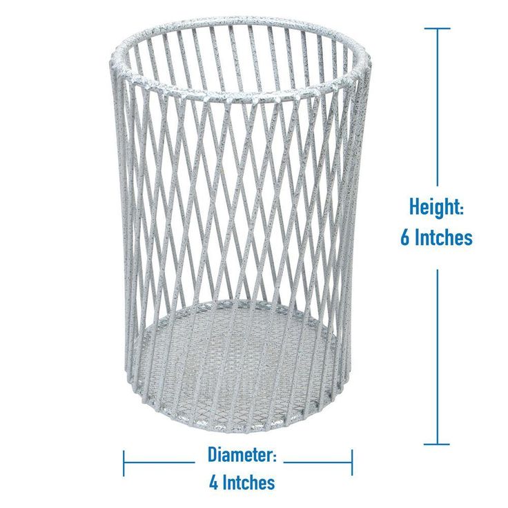 Speckled Cutlery Basket in White