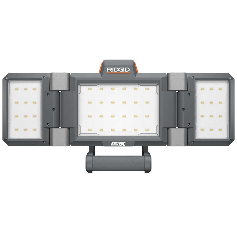 18-Volt Cordless Hybrid Folding Panel Light with 1.5 Ah Lithium-Ion Battery - Super Arbor