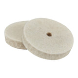 Central Pneumatic 2 in. Lamb's Wool Buffing Wheels, 6-Piece