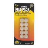 0.75 in. Dia Felt Pads (20-Pack)