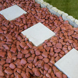 Margo Garden 0.4 cu. ft. 1 in. to 3 in. 30 lbs. India Rose Pebbles - Super Arbor