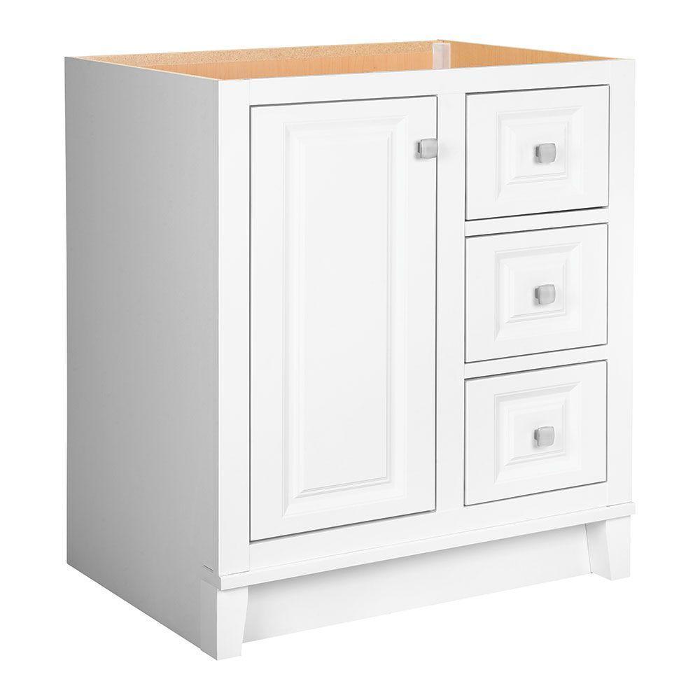 Kinghurst 48 in. W x 21 in. x 33.5 in. H D Bathroom Vanity Cabinet Only in White - Super Arbor