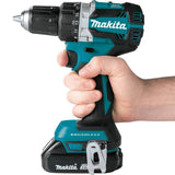 18-Volt LXT Lithium-Ion Compact Brushless Cordless 1/2 in. Driver-Drill Kit w/ (2) Batteries (2.0Ah), Charger, Hard Case