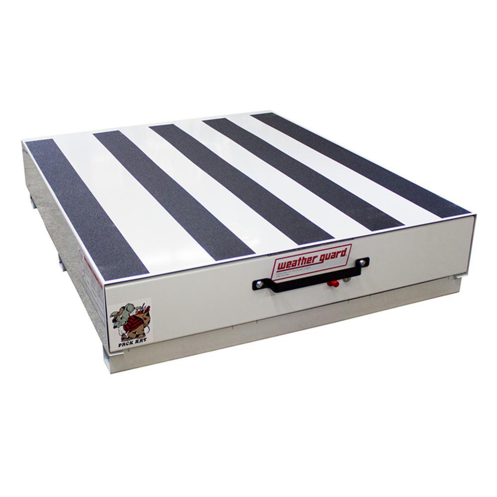 Weather Guard Steel Pack Rat Drawer Unit in Brite White - Super Arbor