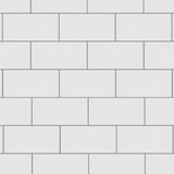 Merola Tile Crown Heights 3 in. x 6 in. Glossy White Ceramic Wall Tile (6.03 sq. ft. / Case)