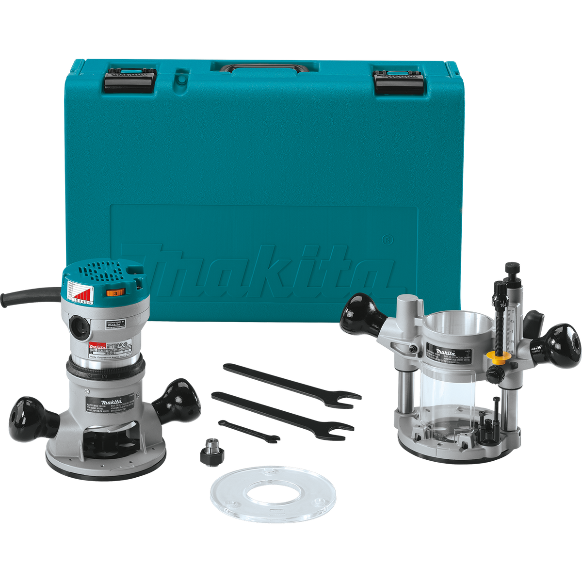 Makita 2-1/4 HP Router Kit with Plunge Base (RF1101KIT2)