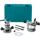 Makita 2-1/4 HP Router Kit with Plunge Base (RF1101KIT2)