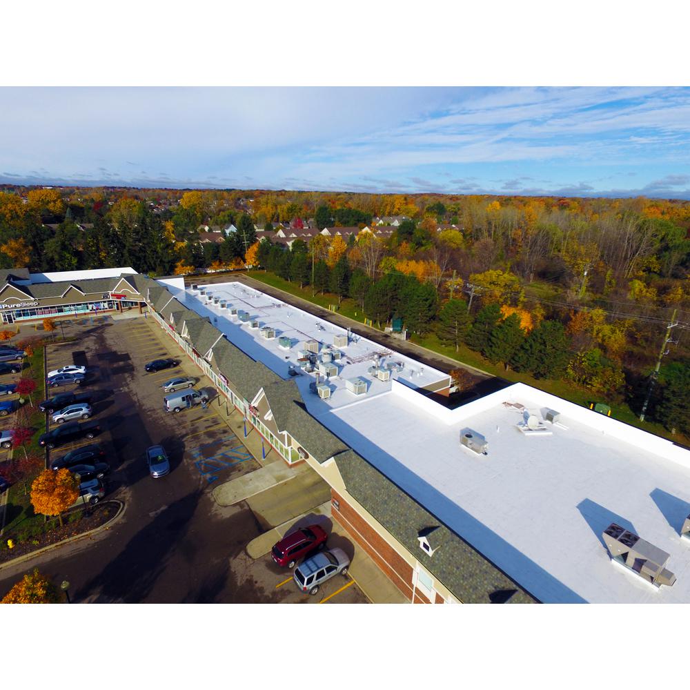 TekTop 5 Gal. Black 100% Silicone High Solids Roof Coating
