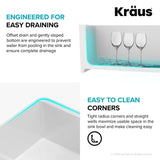 Turino 33 in. White Fireclay Single Bowl Farmhouse Apron Workstation Kitchen Sink with Accessories