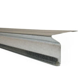 2-1/8 in. x 1 in. x 10 ft. Aluminum Eave Drip Flashing