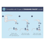 Countertop 4-in-1 Ceramic Ultra Drinking Water Filter System
