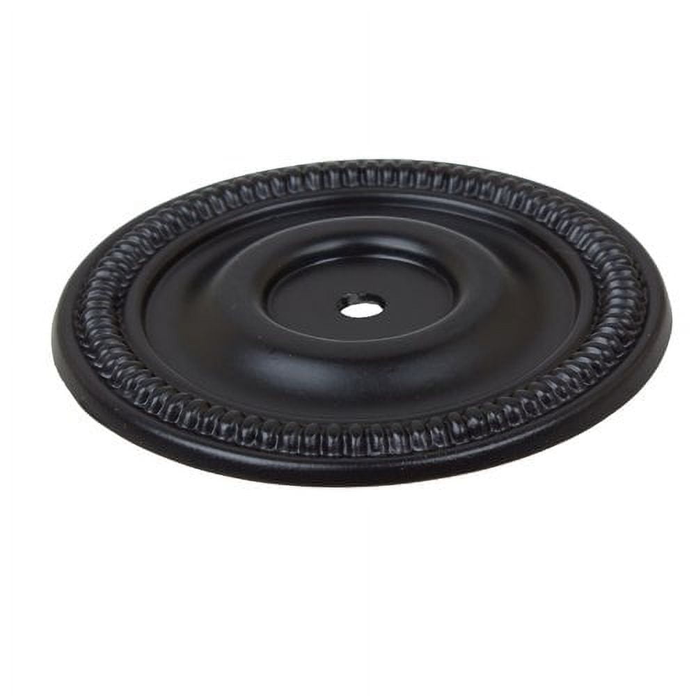 GlideRite Round Cabinet Backplate, Oil Rubbed Bronze, 2-1/2 in Dia, Set of 10