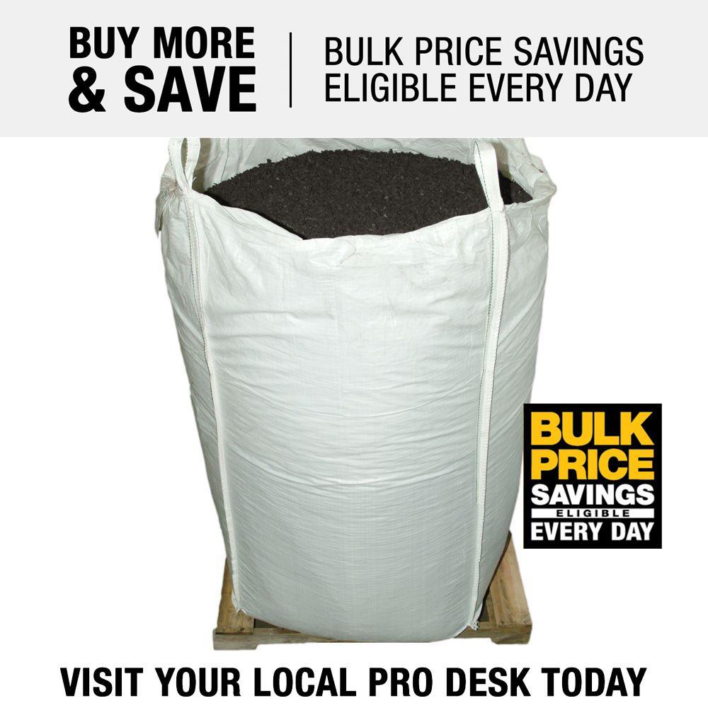 76.9 cu. ft. Espresso Black Rubber Mulch - Super Arbor