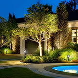 Hampton Bay Millennium Black Adjustable LED Landscape Flood Light