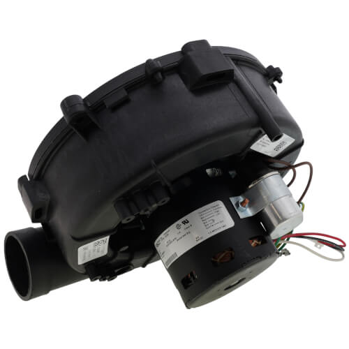 Lennox 57M85 inducer motor - side view (Voltage: 115V; Horse Power: 1/20)