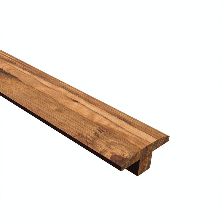 CALI Mocha Eucalyptus 0.78-in T x 1.96-in W x 72.04-in L Wood T-moulding