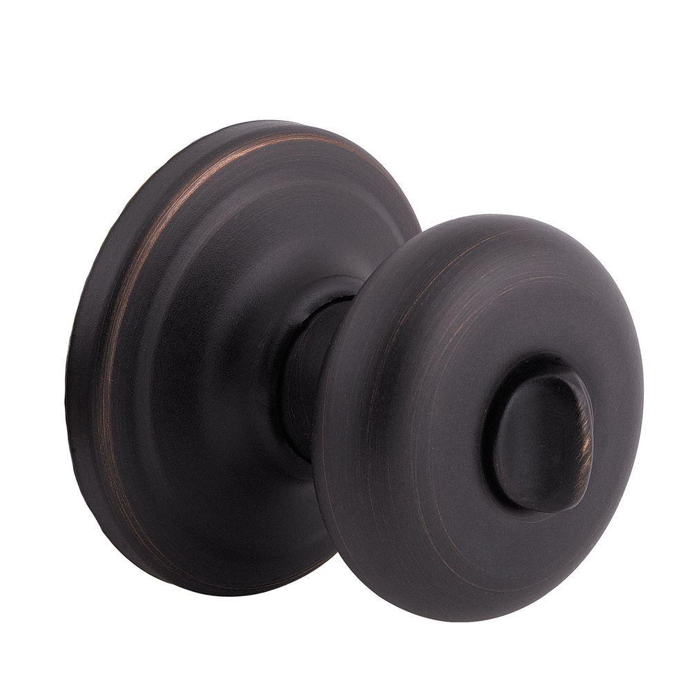 Hancock Polished Chrome Privacy Bed/Bath Door Knob - Super Arbor