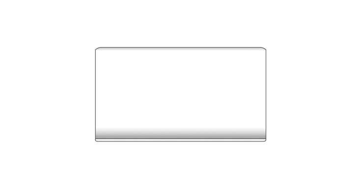 Emser Vogue White Cove Base Matte 5.98 in. x 7.83 in. Ceramic Wall Tile (0.33 sq. ft.)