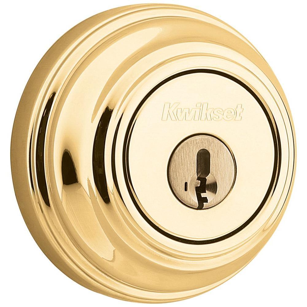 Satin Nickel Double Cylinder Deadbolt featuring SmartKey Security - Super Arbor