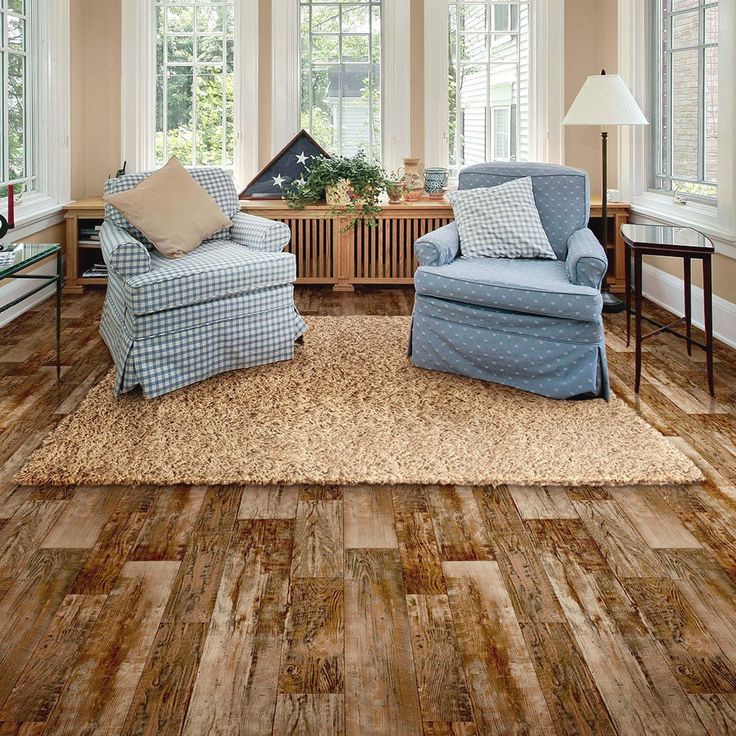 Congoleum (Sample) Airstep Evolution- Colonial Harvest Moon Waterproof Wood Look Glue Down Sheet Vinyl