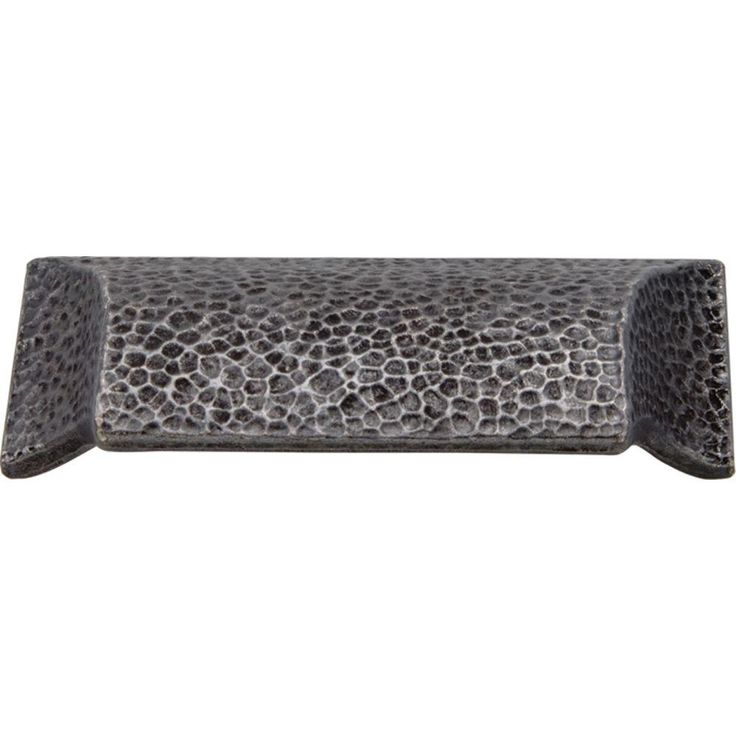 Mountain Lodge 3-3/4 in. Black Iron Cup Center-to-Center Pull