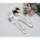 Puccini 18/10 Stainless Steel Teaspoons, U.S. Size (Set of 12)