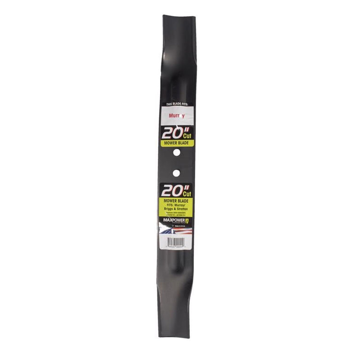 MaxPower 20 in. Standard Mower Blade for Riding Mowers, 1-Pack