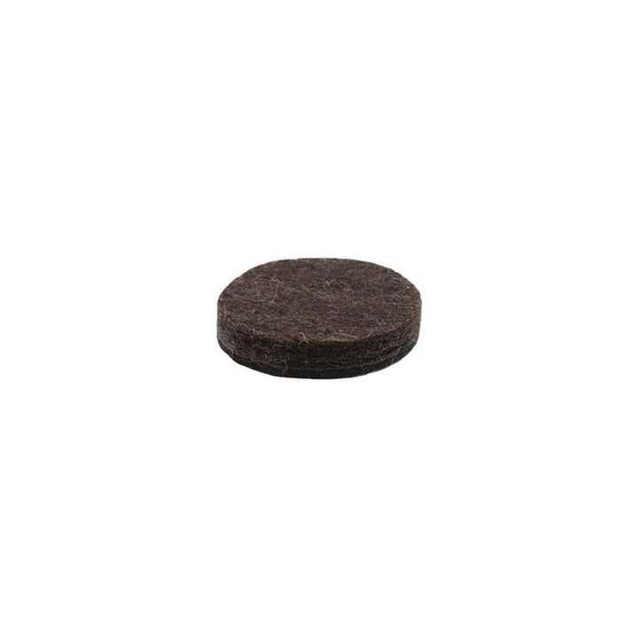 1 in. Heavy-Duty Self-Adhesive Brown Felt Pads (48-Pack)