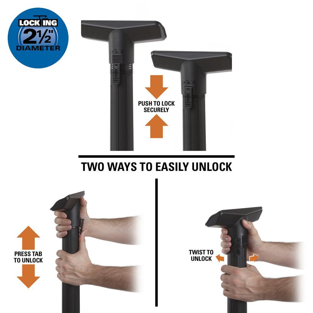 2-1/2 in. Locking Accessory Utility Nozzle for Wet/Dry Vacs - Super Arbor