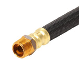 3/4 in. MIP x 7/8 in. O.D. Compression x 18 in. Polymer Braided Water Heater Connector (0.57 in. I.D.) - Super Arbor