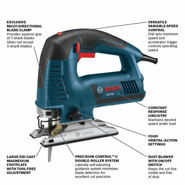 Bosch 7.2-Amp Variable Speed Keyless Jigsaw
