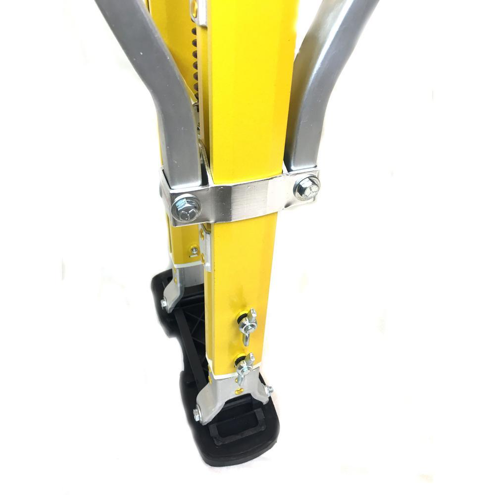 SurPro 24 in. to 40 in. Adjustable Height Dual Legs Support Magnesium Drywall Stilts - Super Arbor