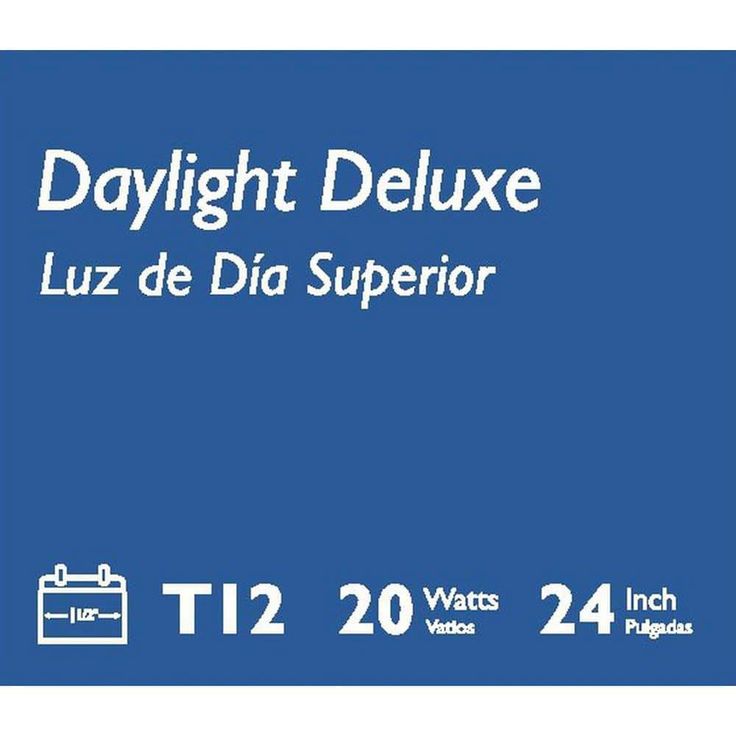 Philips 20-Watt 2 ft. Linear T12 ALTO Fluorescent Tube Light Bulb Daylight Deluxe (6500K)