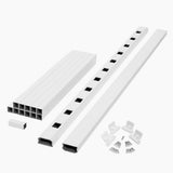 ArmorGuard Regency 72 in. White Composite Stair Rail Kit - Super Arbor