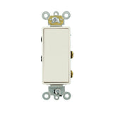 20 Amp Decora Plus Commercial Grade Double Pole Rocker Switch, White - Super Arbor