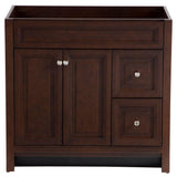 Brinkhill 36 in. W x 34 in. H x 22 in. D Bath Vanity Cabinet Only in Flagstone - Super Arbor