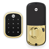 Connected by August Assure Lock SL, Polished Brass - Super Arbor
