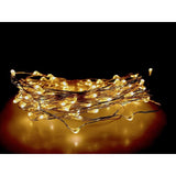 20 ft. 100-LED Integrated LED Solar Copper String Light