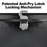 Package Master Locking Post-Mount Mailbox with High Security Reinforced Patented Locking System, Black - Super Arbor