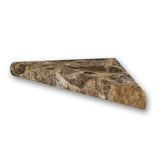 15 in. Corner Shelf Niche in Calacatta White - Super Arbor