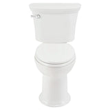 American Standard Esteem VorMax White WaterSense Elongated Chair Height 2-Piece Toilet, 12-in Rough-In