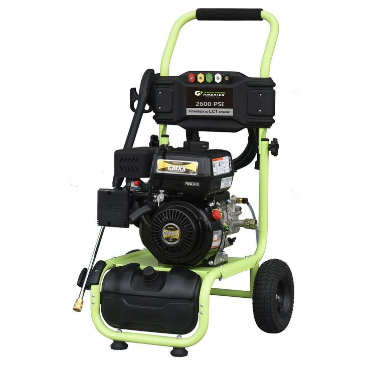 Green-Power 2600 psi 2.0 GPM Cam Pump Gas Pressure Washer