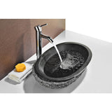 Dragons Peak Vessel Sink in Mandy Black - Super Arbor