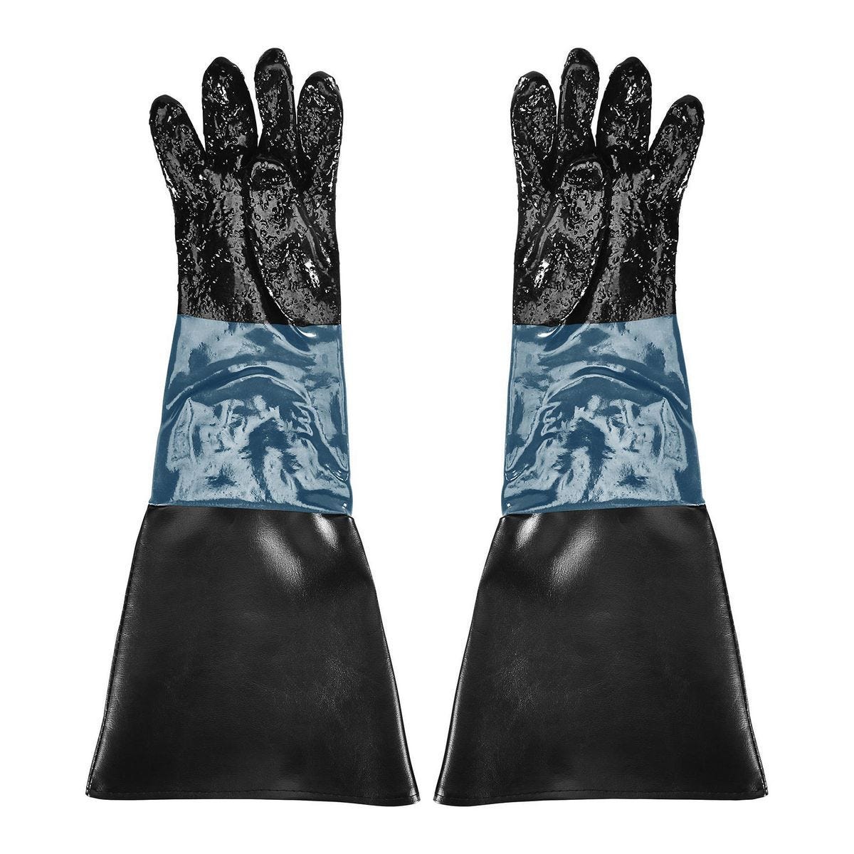 Central Pneumatic Abrasive Blasting Cabinet Gloves, Fits 7 in. Glove Ports