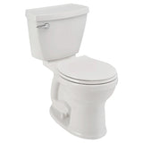 American Standard Champion White Round Chair Height 2-piece Toilet, 12-in Rough-In